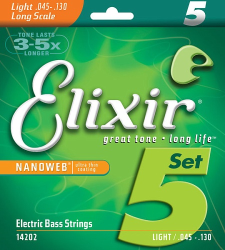 Elixir 14202 NANOWEB    5- -, , Light, 45-130