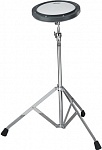 :Remo RT-0008-ST PRACTICE PAD, Gray, Coated Head, With Stand 8''  
